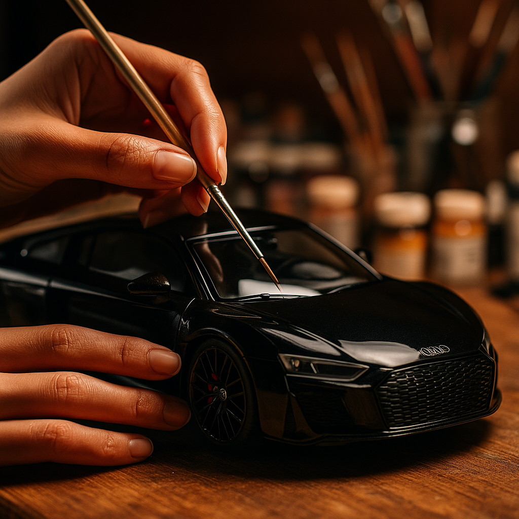 20250626_2142_Fijne Penseelstreek Audi-model_remix_01jypw3xw8f2xb3xnnq3xp4nn5